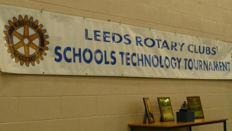 banner and prizes